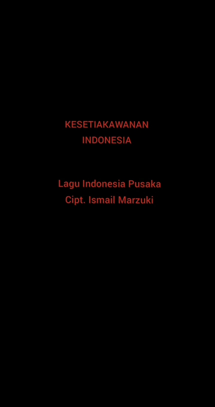 KESETIAKAWANAN INDONESIA