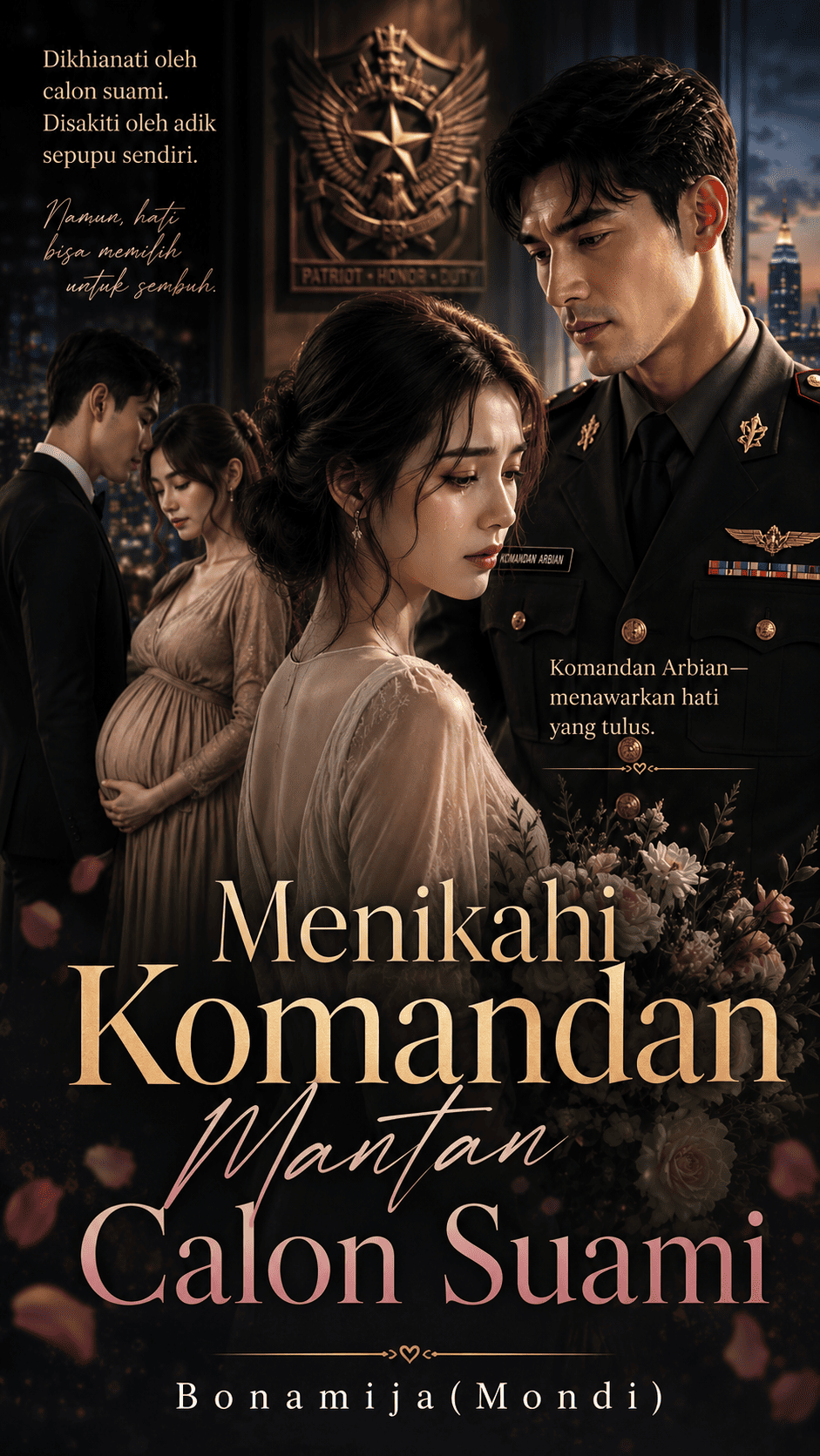 Cerbung --Menikahi Komandan Mantan Calon Suami images